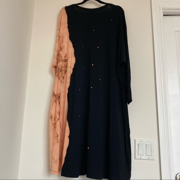 Free People oversized longsleeve tee with tie dye pattern - Picture 3 of 6